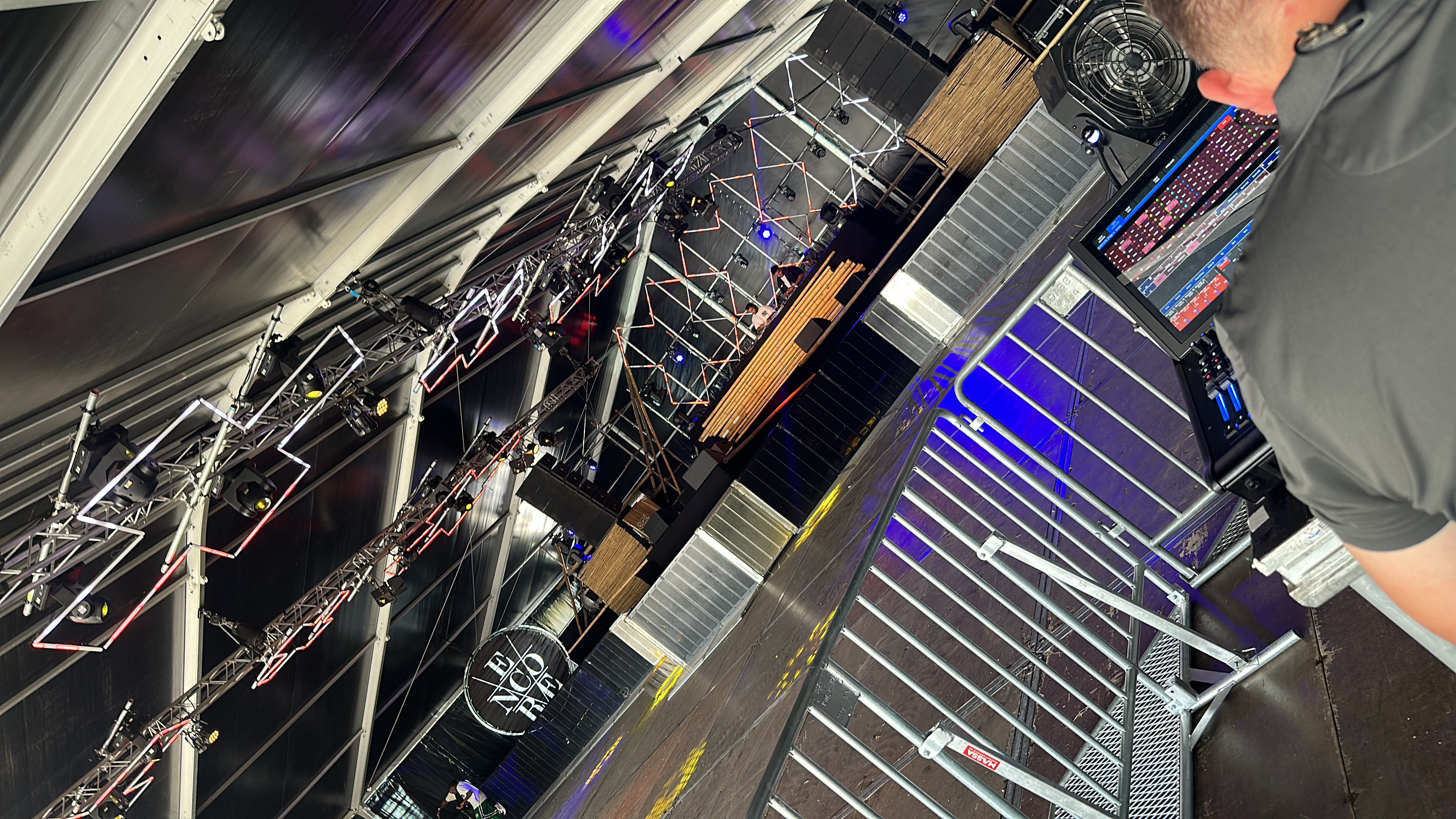 Rigging close-up