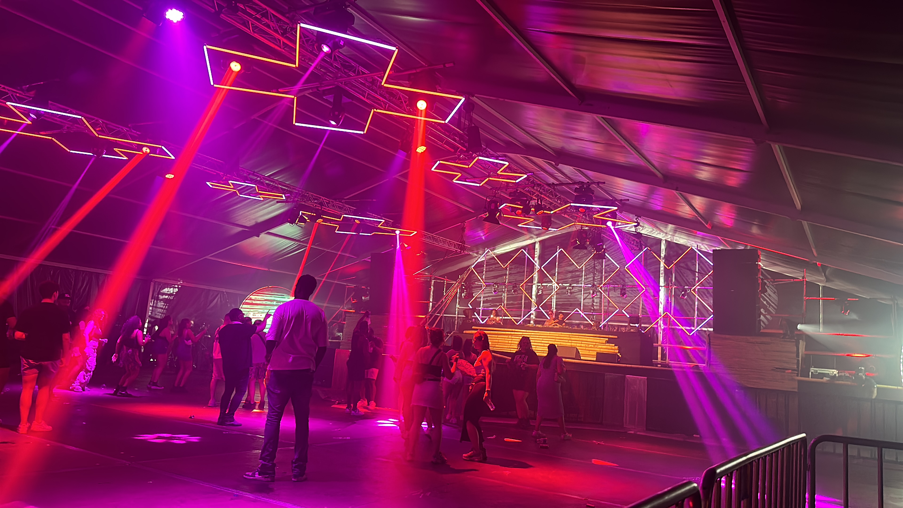 Festival lichtshow